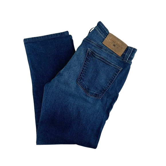 Agave No 30 Slim Jeans Mens Dark Wash Stretch Hand Crafted Size 35 - Picture 1 of 10